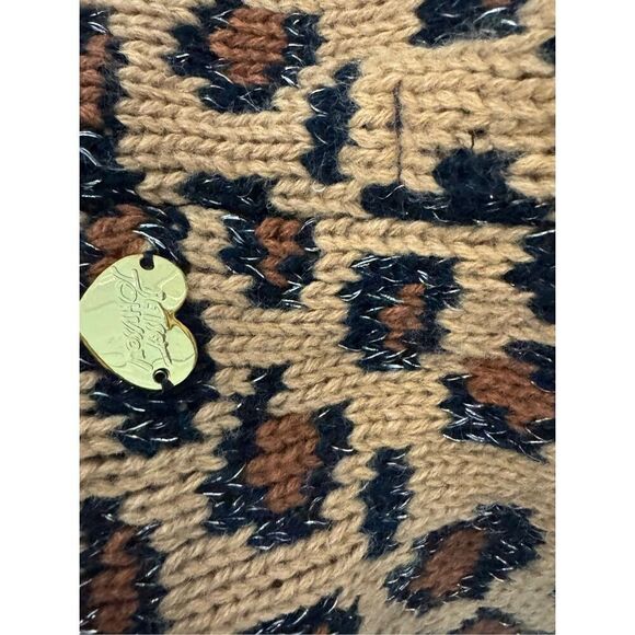 Betsey johnson  Leopard /cheetah /animal print knit scarf nwt - Picture 12 of 14